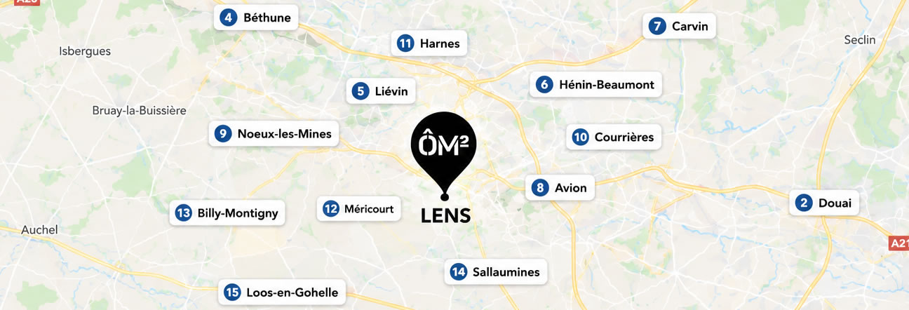 zone d'intervention OM2