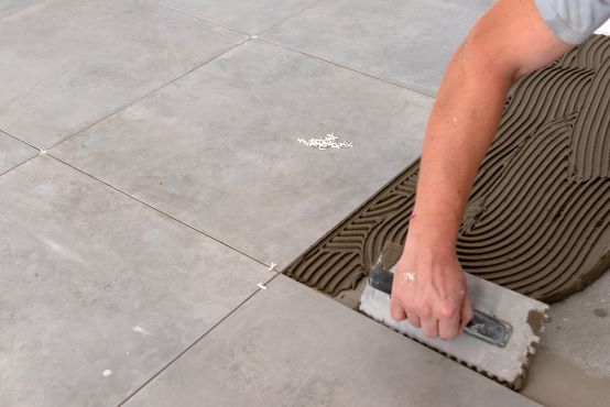 Pose de carrelage intérieur à Lens