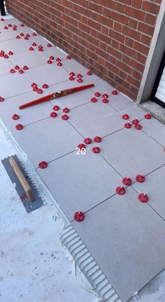 Carrelage de terrasse à Lens