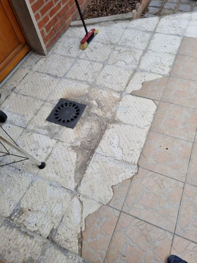 Carrelage de terrasse à Lens